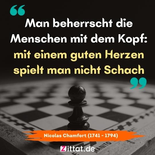 zitate .Man beherrscht die Menschen mit dem Kopf: mit einem guten Herzen spielt man nicht Schach 
bilder herz über kopf   ,
zittat,zitate,